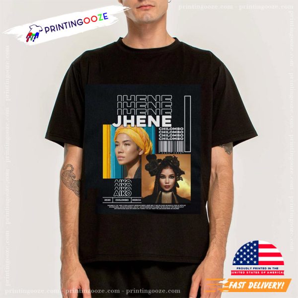 Jhen Aiko Chilombo Album Stacked Repeat T Shirt Unleash Your Creativity