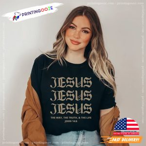 Aesthetic Christian Jesus T Shirt 1 Printing Ooze