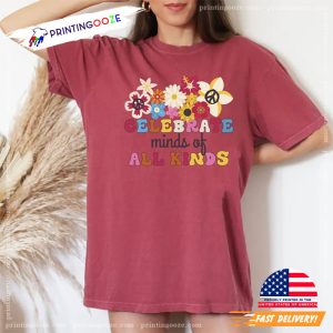 Celebrate Minds Of All Kinds Comfort Colors Shir 3