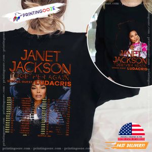 Janet Jackson Together Again Tour 2023 Unisex T Shirt 1