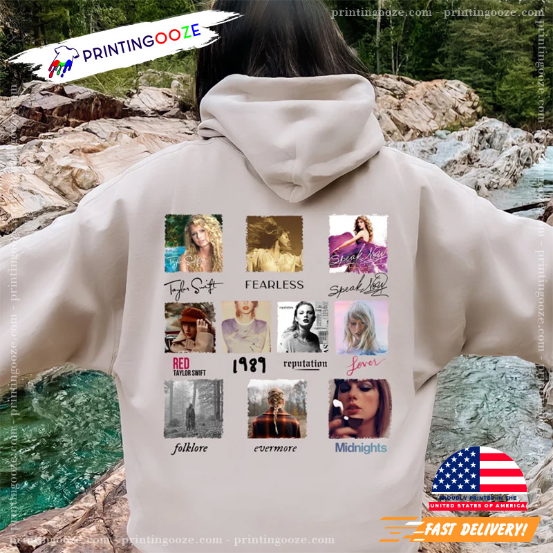 Album Taylor Swift T-shirt, Taylor Swiftie Merch - Print your thoughts.  Tell your stories.