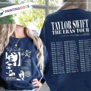 The Eras Tour 2 Sides Shirt Taylor Swiftie Merch 2