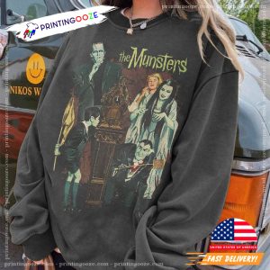 The Munster Halloween Frankenstein Horror Movie Shirt