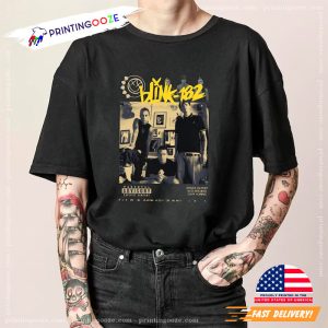 Blink 182 World Tour Unisex T shirt 2 Printing Ooze