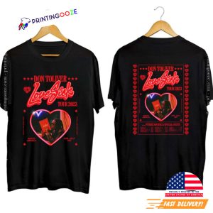 Don Toliver Love Sick Tour 2023 Shirt Love Sick North America Tour 2023 Printing Ooze