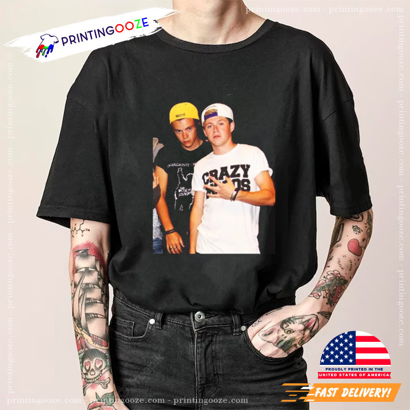 Harry and Niall Frat Boy Shirt Frat Narry Unisex Graphic Tee -   Norway