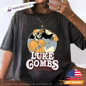 Luke Comb Beer Never Broke My Heart Tour T shirt 1 Printing Ooze