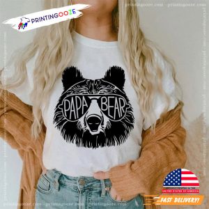 Papa Bear Sunglass Shirt happy fathers day gift Printing Ooze
