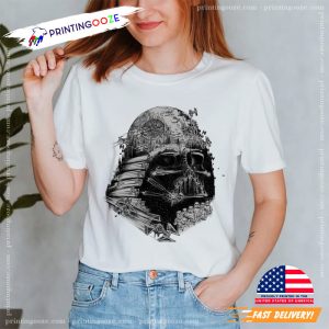 Star Wars Darth Vader Build The Empire Graphic T Shirt 2 Printing Ooze