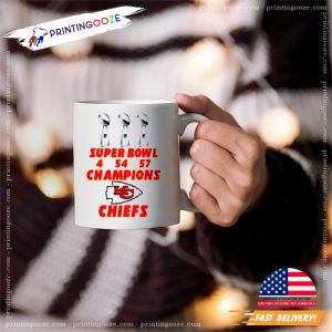 Super Bowl 4 54 57 Champions Kansas City Chiefs Essential Mug