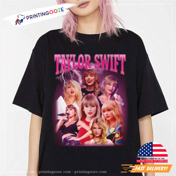 Taylor 90s Vintage Shirt, Taylor Swift Eras Tour Concert - Unleash Your ...