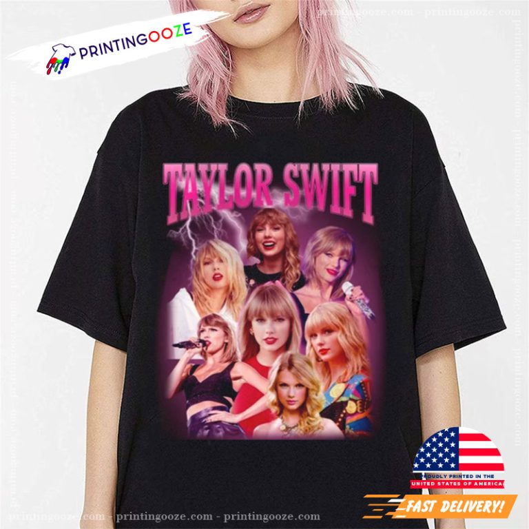 Taylor 90s Vintage Shirt, Taylor Swift Eras Tour Concert - PrintingOoze.com
