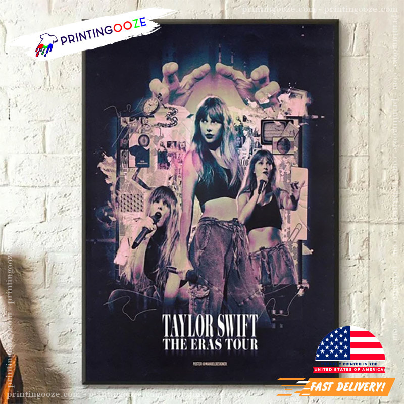 Taylor Swift The Eras Tour 2023 Poster Printing Ooze