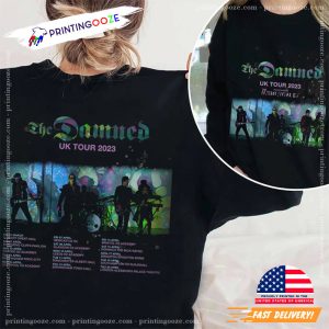 The Damned UK Tour 2023 Shirt The Damned 2023 Tour Printing Ooze