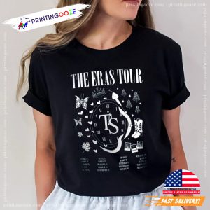 The Eras Concert Tour Shirt Taylors Version Rock Band 2 Printing Ooze