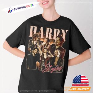 Vintage Harry Styles 90s Graphic T Shirt Printing Ooze