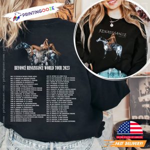 Beyonce Renaissance World Tour 2023 shirt, Beyonce tour 2023 Shirt 2 Printing Ooze