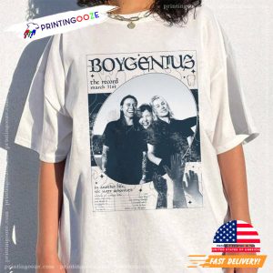 Boygenius The Record Merch Sweatshirt, tour 2023 Merch 3 Printing Ooze