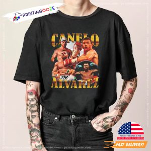 Canelo Alvarez 90s Vintage Bootleg Tee, Boxing Shirt 2