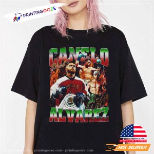 Canelo Alvarez Boxing Classic 90s Unisex Vintage T Shirt 3