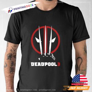 Deadpool 3 Wolverine X men Movie Shirt