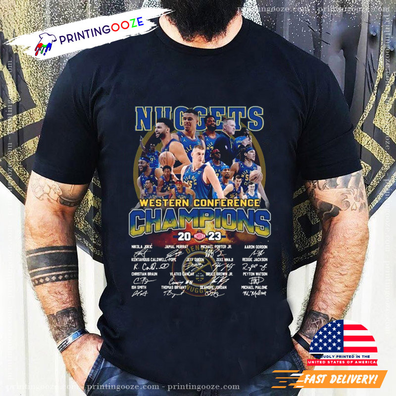 Nikola Jokic Denver Nuggets 2023 Nba Finals Champions Mvp Rainbow Shirt