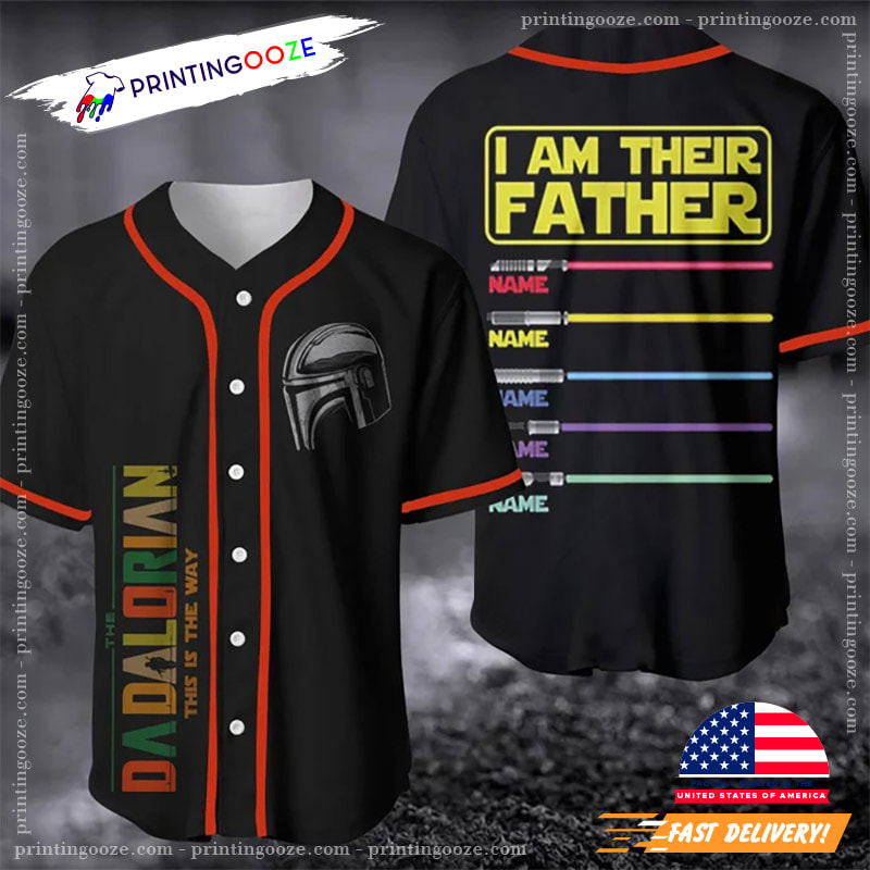 I Am Their Father Baseball Jersey Style 5 Shirt Gift For Men And Women -  Freedomdesign