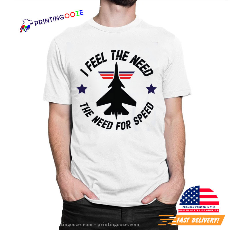 Top Gun T-shirt Feel Need for Speed