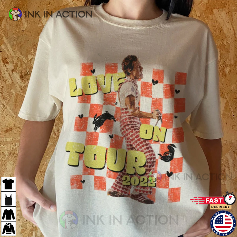 Harry Styles Shirt Harry's Tour 90s Vintage Love On Tour Retro - Anynee