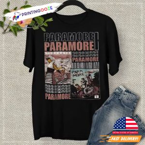 Paramore Hip Hop 90s Vintage Retro Graphic Tee, paramore shirt 2 Printing Ooze