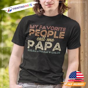 Personalized Grandpa With GrandKid Names Shirt, personalized grandpa gifts 3 Printing Ooze