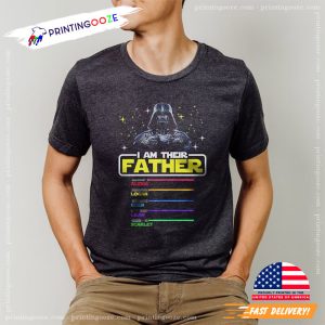 Personalized i am their father shirt, Darth Vader Lightsabers Tee 2 Printing Ooze