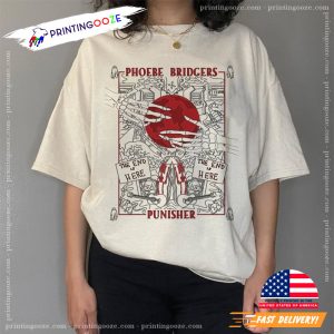 Retro Punisher The End Is Here phoebe bridgers shirt 2 Printing Ooze Printing Ooze