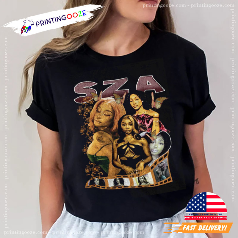 SZA Graphic Tee SZA Vintage Shirt Cool Gift for SZA Fans - Happy Place for  Music Lovers