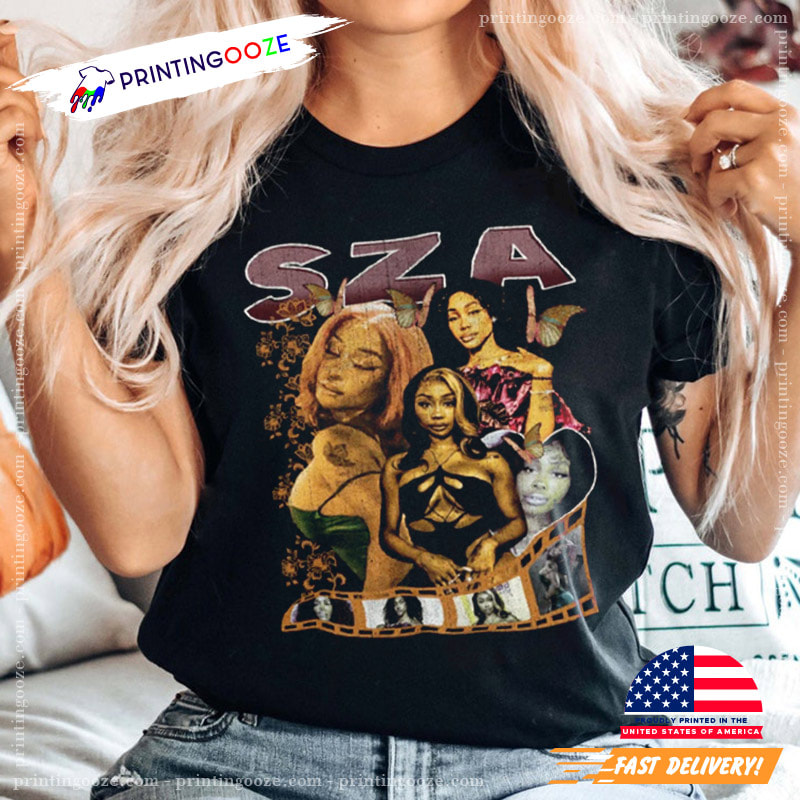 Sza SOS Shirt,Vintage sweatshirt,Sza Merch Gift - Ingenious Gifts Your  Whole Family