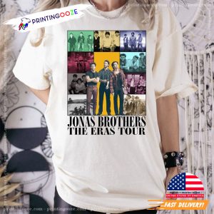 Retro jonas brothers albums The Eras Tour Comfort Colors Shirt 4 Printing Ooze