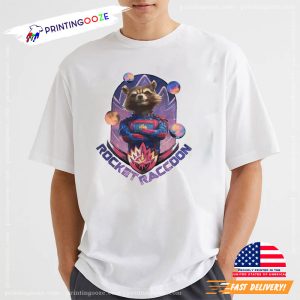 Retro rocket marvel Comfort Colors Shirt 2 Printing Ooze