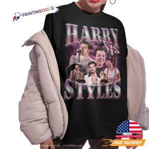 Harry Styles Vintage Bootleg Rap Style 90s Unisex T-Shirt - Teeruto