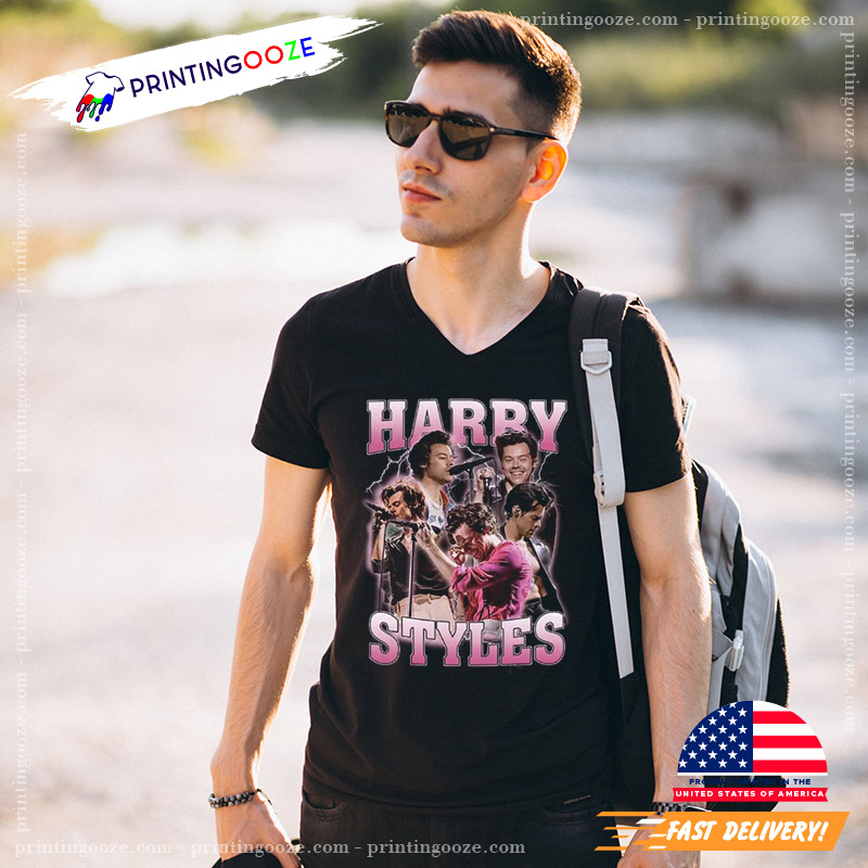 Vintage Harry Styles 90s Bootleg T-Shirt - Ink In Action
