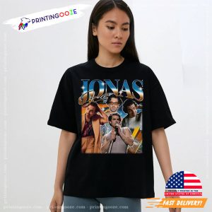 Vintage Joe Jonas Brothers Band Graphic Shirt 3 Printing Ooze
