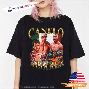 Vintage Wash Canelo Alvares, Boxing Shirt 3
