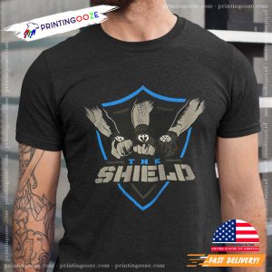 WWE the shield roman reigns Seth Rollins Dean Ambrose T Shirt 2 Printing Ooze