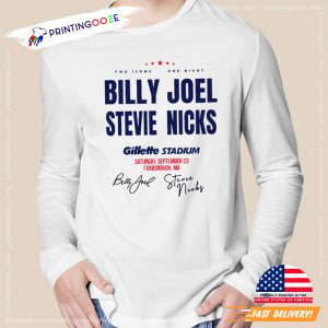 billy joel and stevie nicks concert Shirt 3