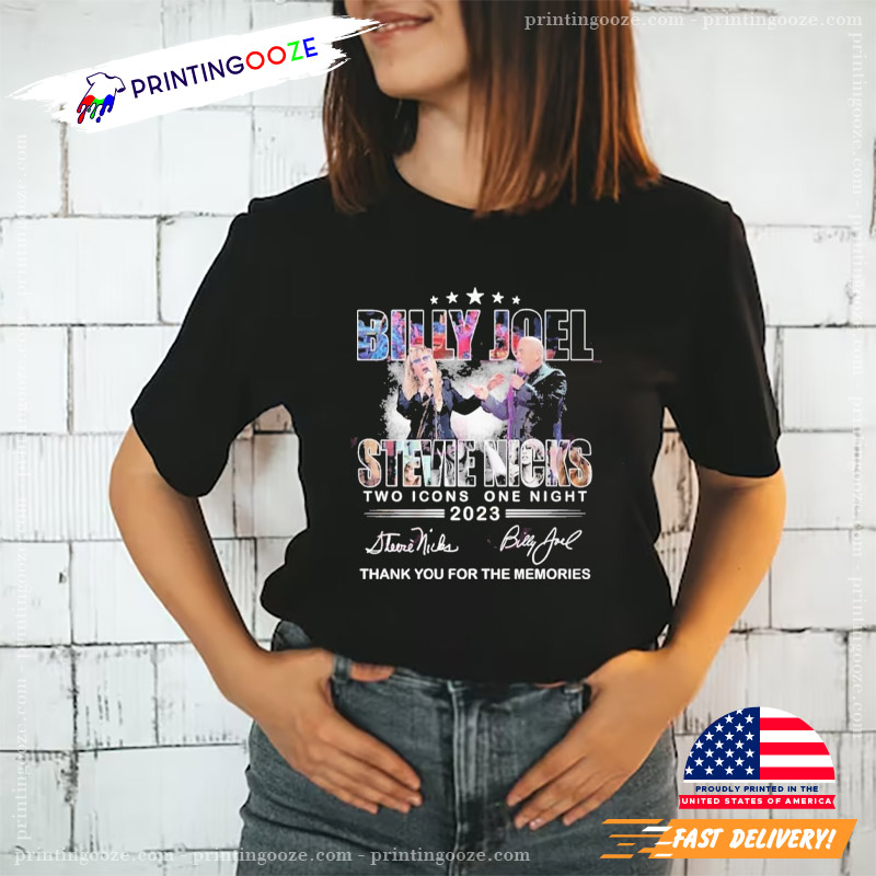 Billy Joel and Stevie Nicks Concert Two Icons One Night 2023 T 
