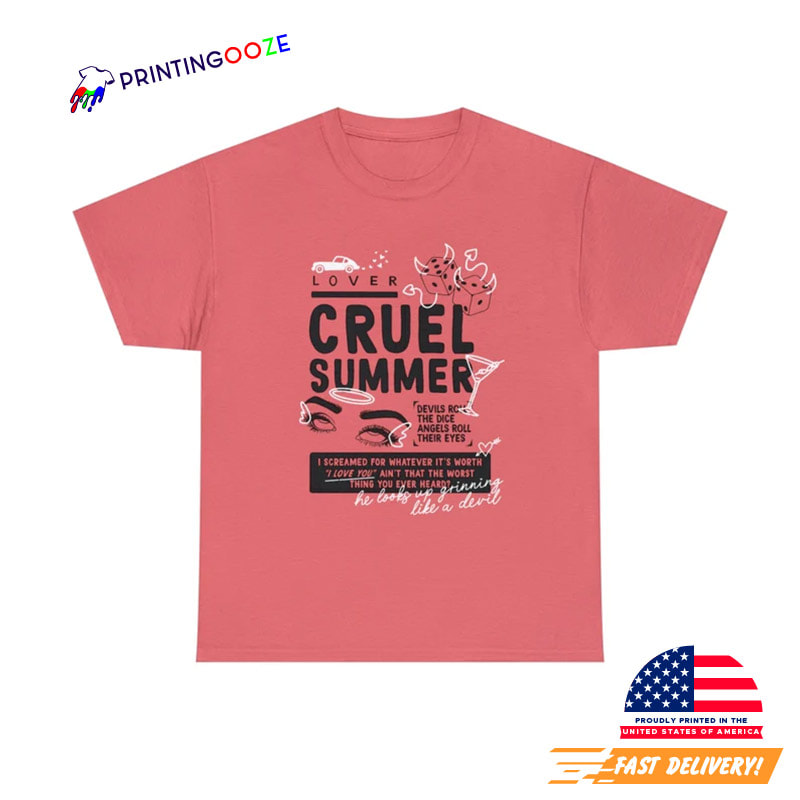 Cheap Cruel Summer Taylor Swift Lover T Shirt, Perfect Gift For