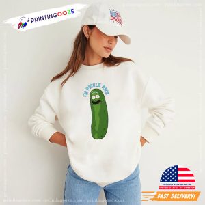 rick and morty pickle rick, pickle vegetable Funny Shirt Printing Ooze