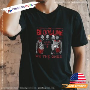 roman reigns bloodline We The Ones Gracphic Tee 4 Printing Ooze