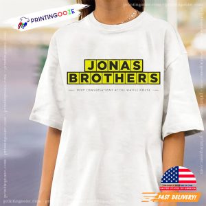 waffle house jonas brothers 2023 Tour Concert Shirt 3 Printing Ooze