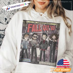 90s Vintage Fall Out Boy Comic Shirt