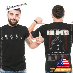 Bad Omens tour 2023 2 Side Shirt